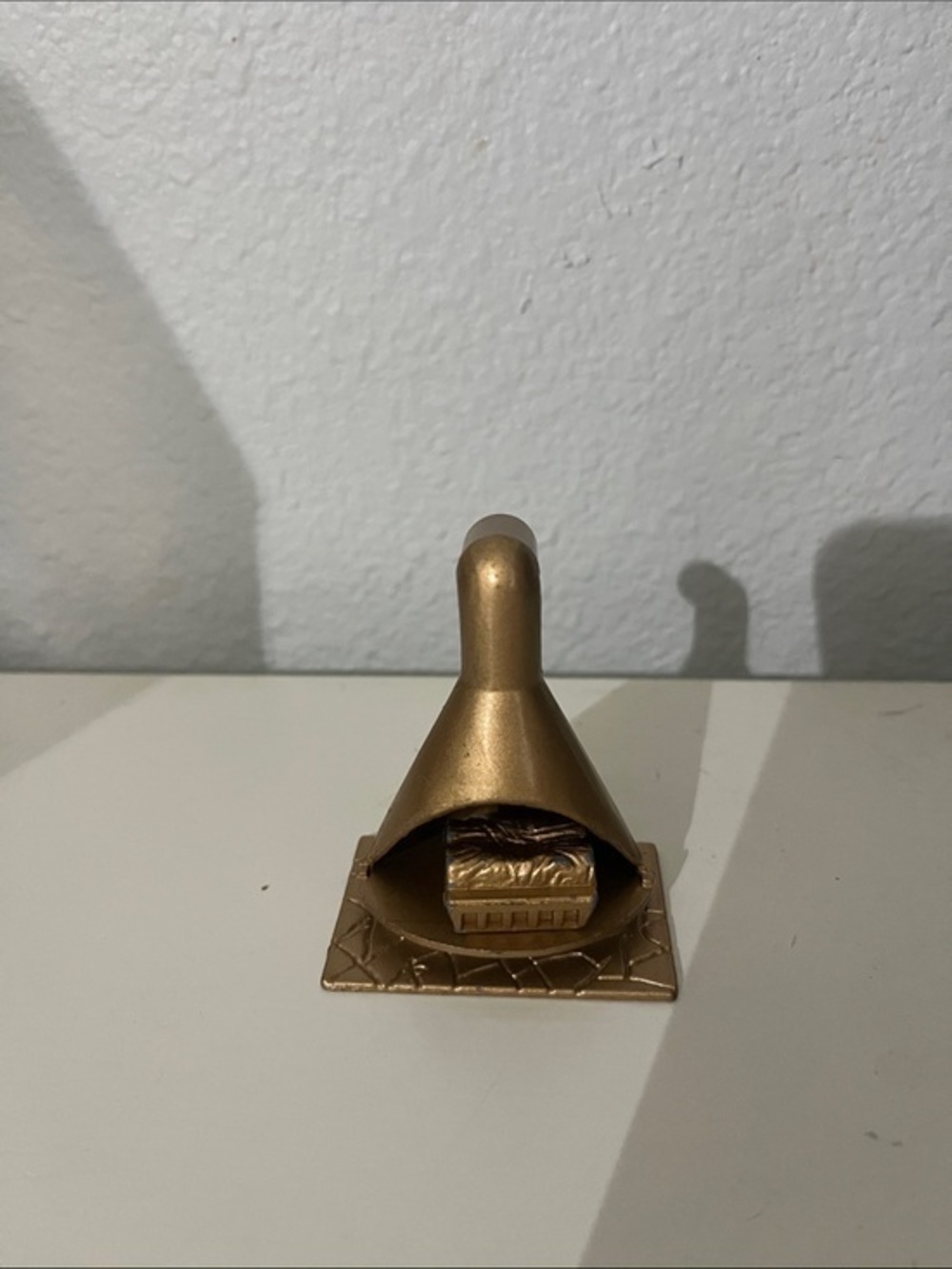 Oldham Industries Inc Metal Fireplace Miniature 1970’s Dollhouse Vintage